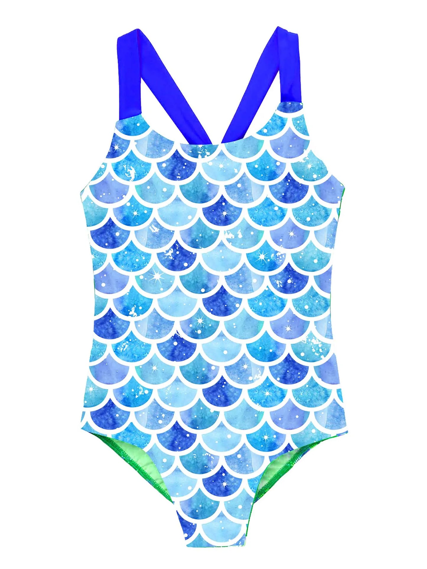 One-Piece Pattern Printing Swimsuit