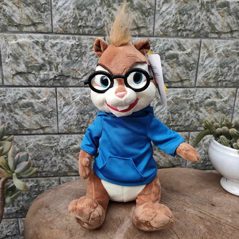 Disney Movie Cartoon Alvin and the Chipmunks Mouse Stuffed Animals Plush Doll 18/24cm