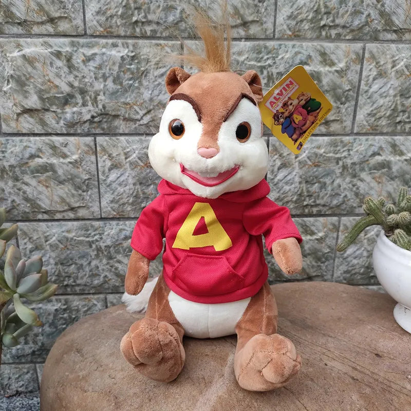 Disney Movie Cartoon Alvin and the Chipmunks Mouse Stuffed Animals Plush Doll 18/24cm