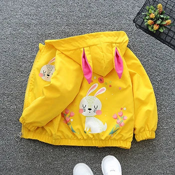 Girl's Cute Rabbit Jacket