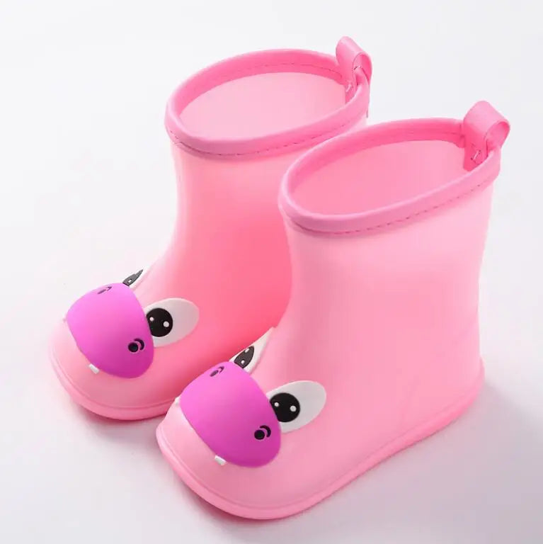 Children's  PVC Rubber  Cartoon Themed Rain boots