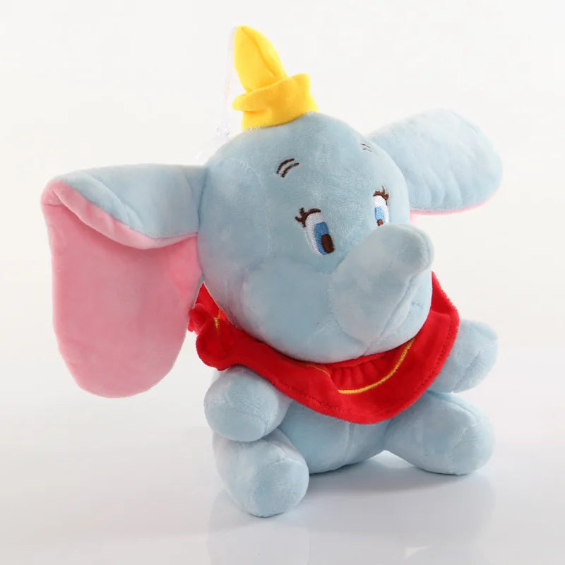 Disney Movie Dumbo 12-22cm  Elephant Plush Toys Dolls Cute Elephant Stuffed Keychain Pendant Animals Toys for Children Xmas Gift