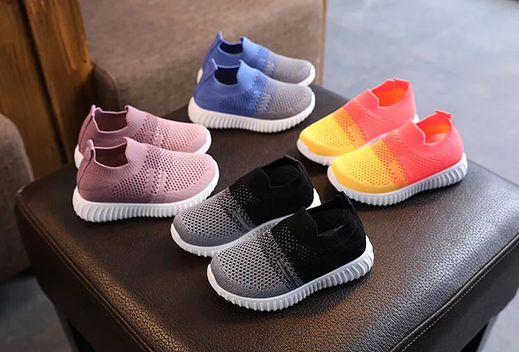 Children's Breathable Slip-on Sneakers