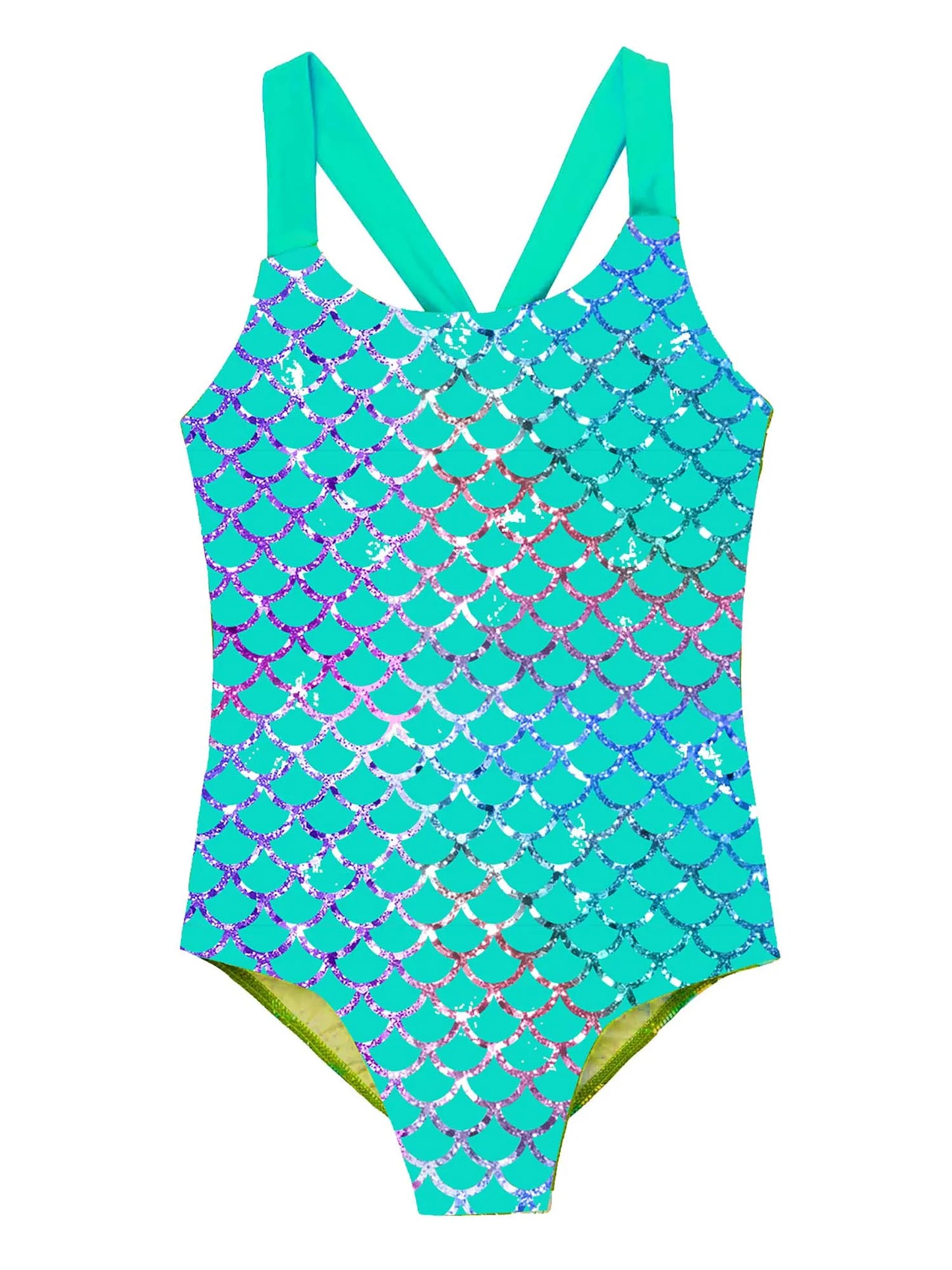 One-Piece Pattern Printing Swimsuit