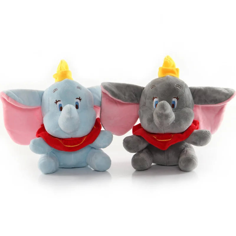 Disney Movie Dumbo 12-22cm  Elephant Plush Toys Dolls Cute Elephant Stuffed Keychain Pendant Animals Toys for Children Xmas Gift