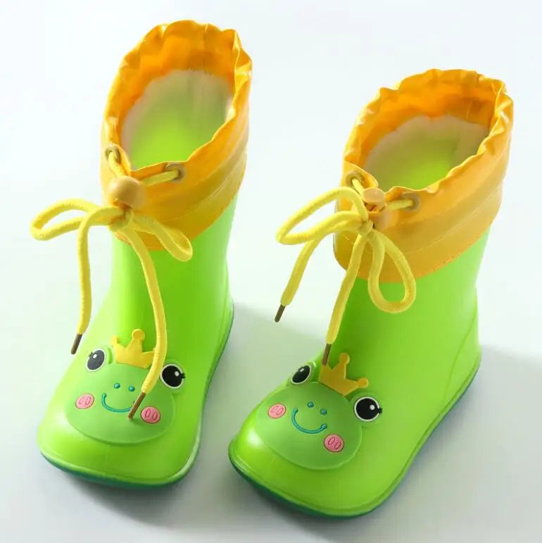 Children's  PVC Rubber  Cartoon Themed Rain boots