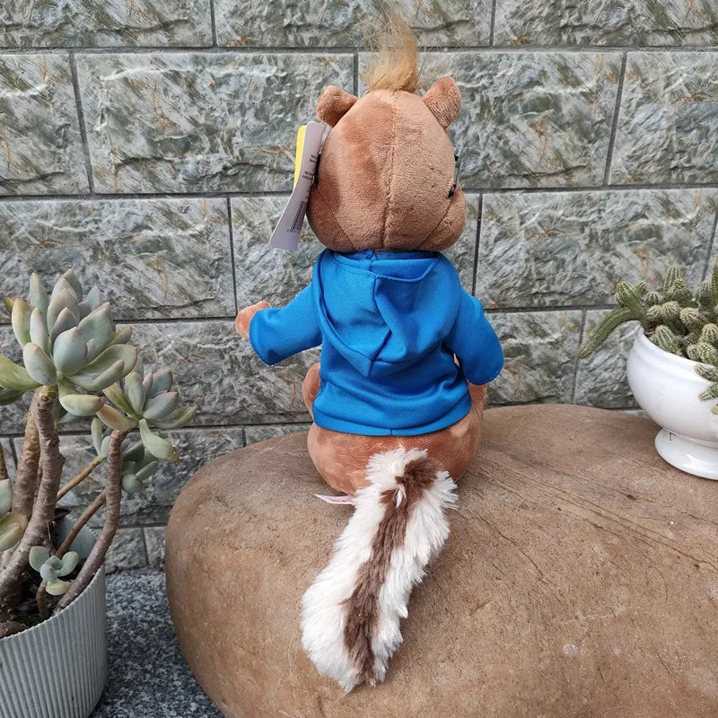 Disney Movie Cartoon Alvin and the Chipmunks Mouse Stuffed Animals Plush Doll 18/24cm