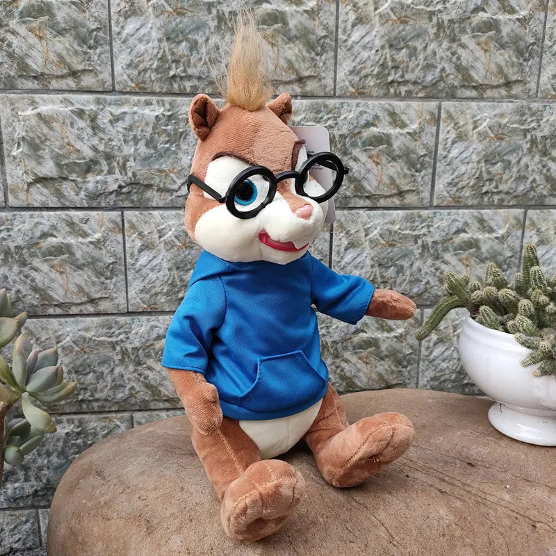 Disney Movie Cartoon Alvin and the Chipmunks Mouse Stuffed Animals Plush Doll 18/24cm