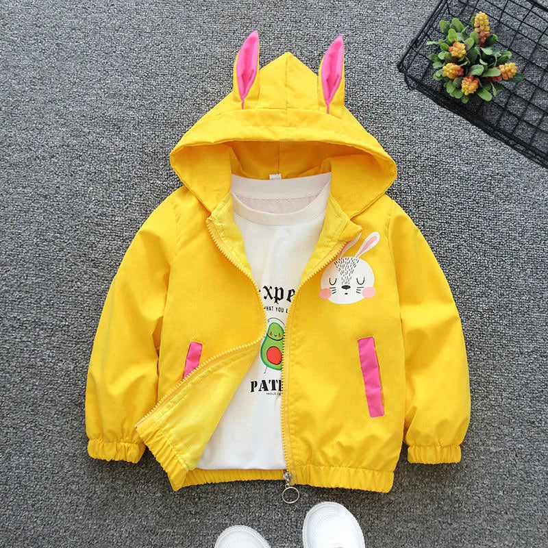 Girl's Cute Rabbit Jacket