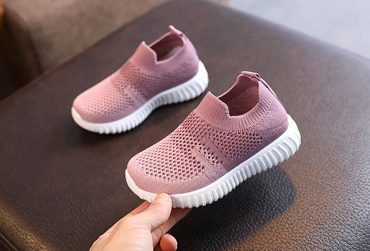 Children's Breathable Slip-on Sneakers