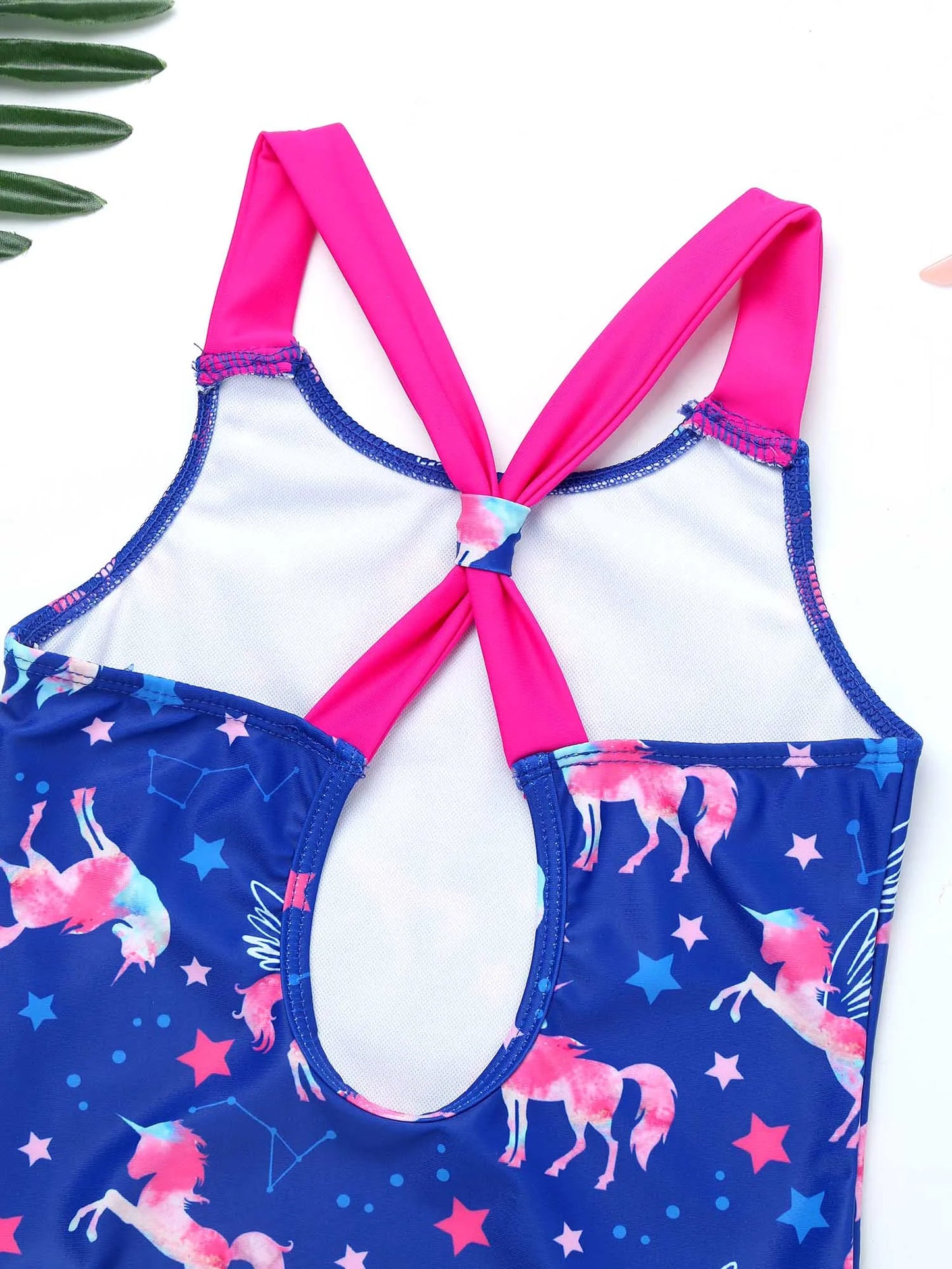 One-Piece Pattern Printing Swimsuit