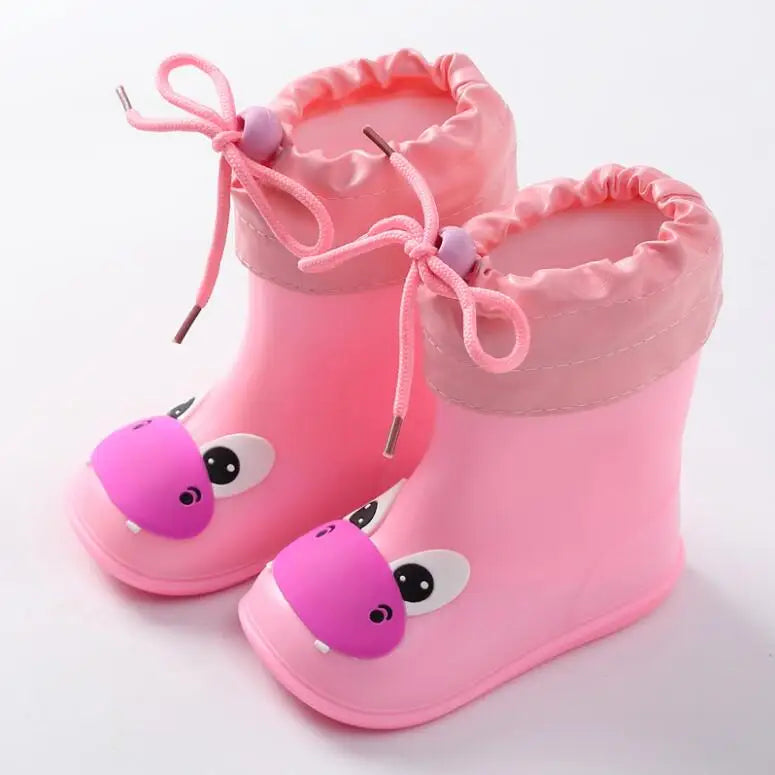 Children's  PVC Rubber  Cartoon Themed Rain boots