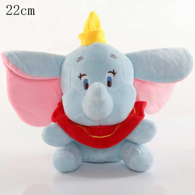 Disney Movie Dumbo 12-22cm  Elephant Plush Toys Dolls Cute Elephant Stuffed Keychain Pendant Animals Toys for Children Xmas Gift