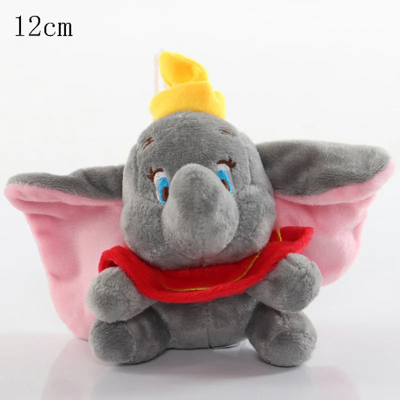 Disney Movie Dumbo 12-22cm  Elephant Plush Toys Dolls Cute Elephant Stuffed Keychain Pendant Animals Toys for Children Xmas Gift