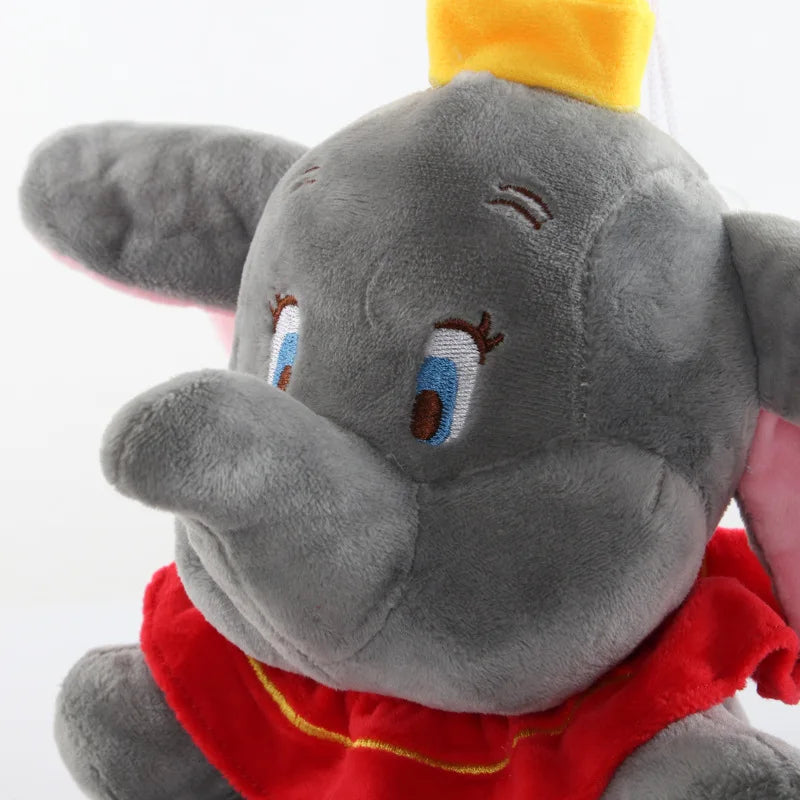 Disney Movie Dumbo 12-22cm  Elephant Plush Toys Dolls Cute Elephant Stuffed Keychain Pendant Animals Toys for Children Xmas Gift