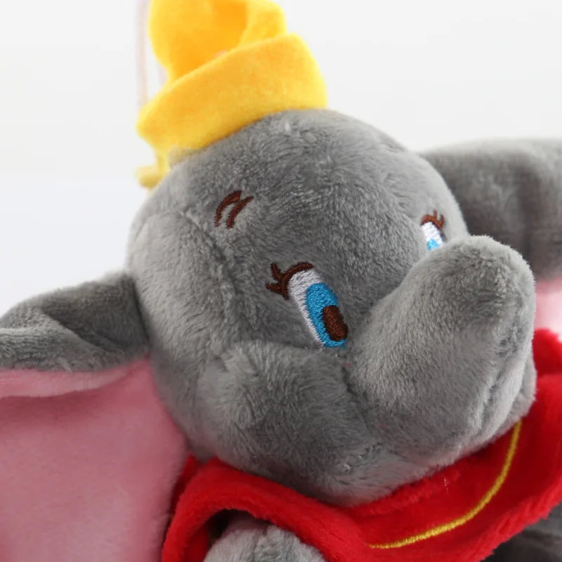 Disney Movie Dumbo 12-22cm  Elephant Plush Toys Dolls Cute Elephant Stuffed Keychain Pendant Animals Toys for Children Xmas Gift