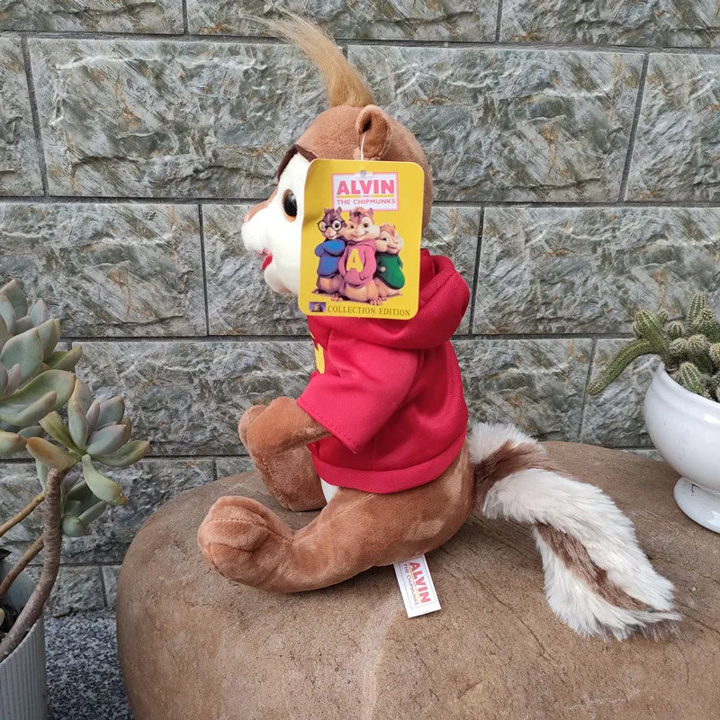 Disney Movie Cartoon Alvin and the Chipmunks Mouse Stuffed Animals Plush Doll 18/24cm