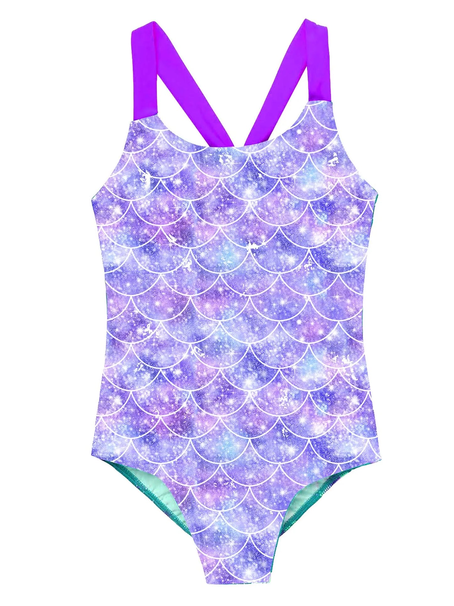 One-Piece Pattern Printing Swimsuit