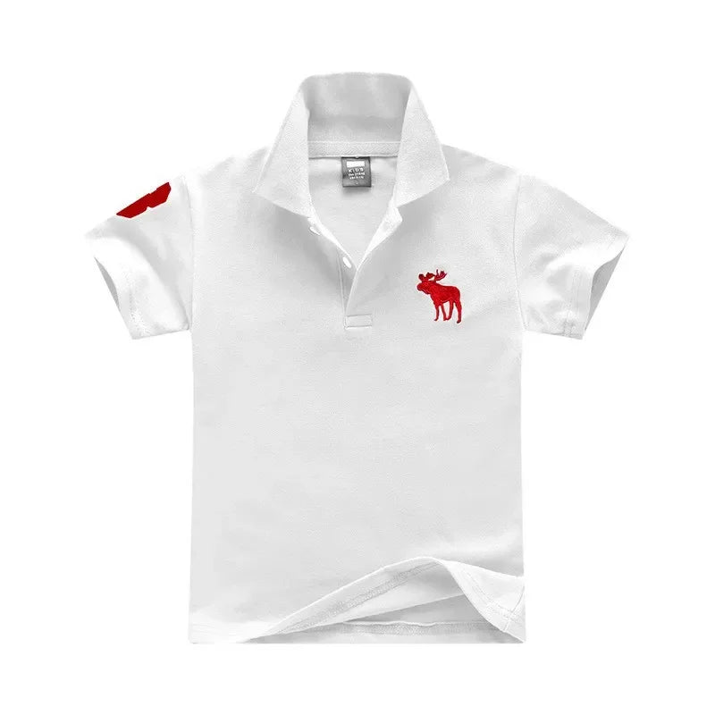 Boys Casual Polo Shirts T-shirt