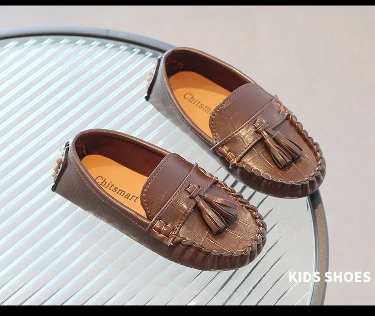 Children's Moccasin Flats Slip-on Loafers