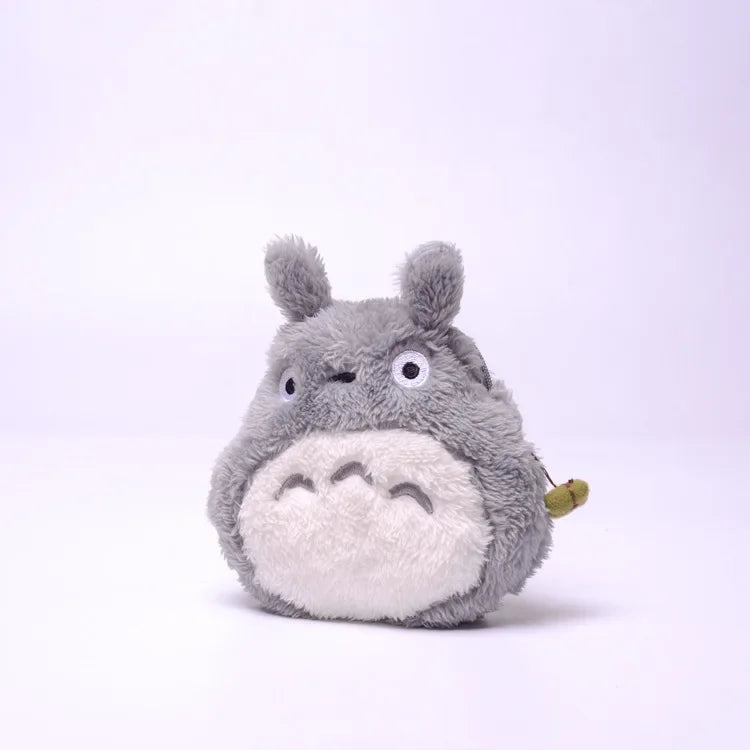 Cartoon Totoro Plush Coin Purse 12cm Kawaii Japanese Toy Totoros Doll Cute Movie Character Children Birthday Gift