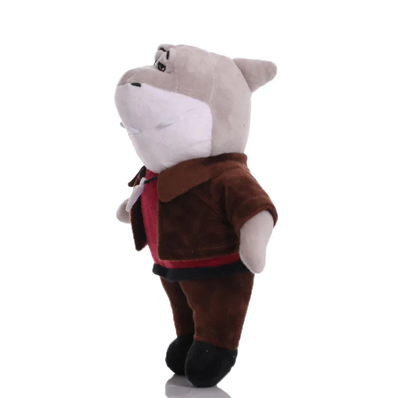The Bad Guys Movie  Plush Toys Kawaii Wolf Piranha Snake Shark Tarantula Anime Doll Stuffed Animal Peluche Toy For Kids Gift