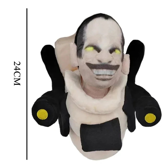 Skibidi Toilet Stuffed Plush Doll Toys Collectible Gifts for Kids Fans Adults Birthday Anime Game Figure Titan TV Man Cameraman