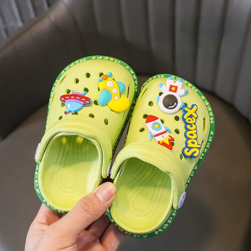 Space X themed Kids Sandals