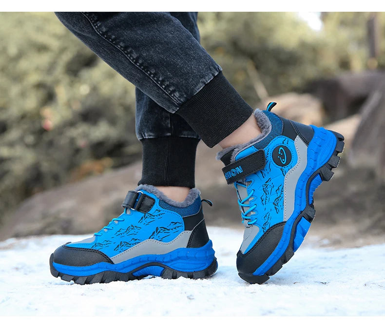 Children's Winter Hiking Cotton Shoes