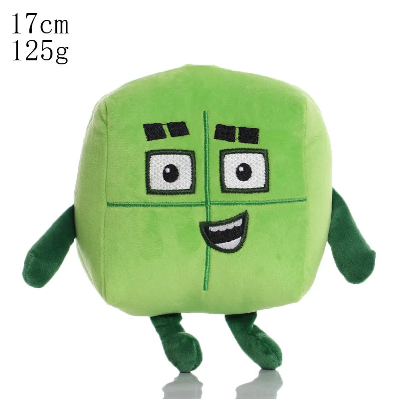 Anime Numberblocks Plush 14-18cm Doll Toys Educational Stuffed Movie Anime Kids Early Childhood Birthday Christmas Gift Hot
