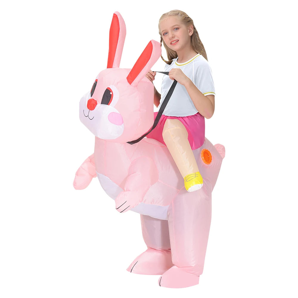 Child Kids Mascot Dinosaur Inflatable Costumes Unicorn Rooster Anime Dress Suits Purim Halloween Christmas Party Cosplay Costume