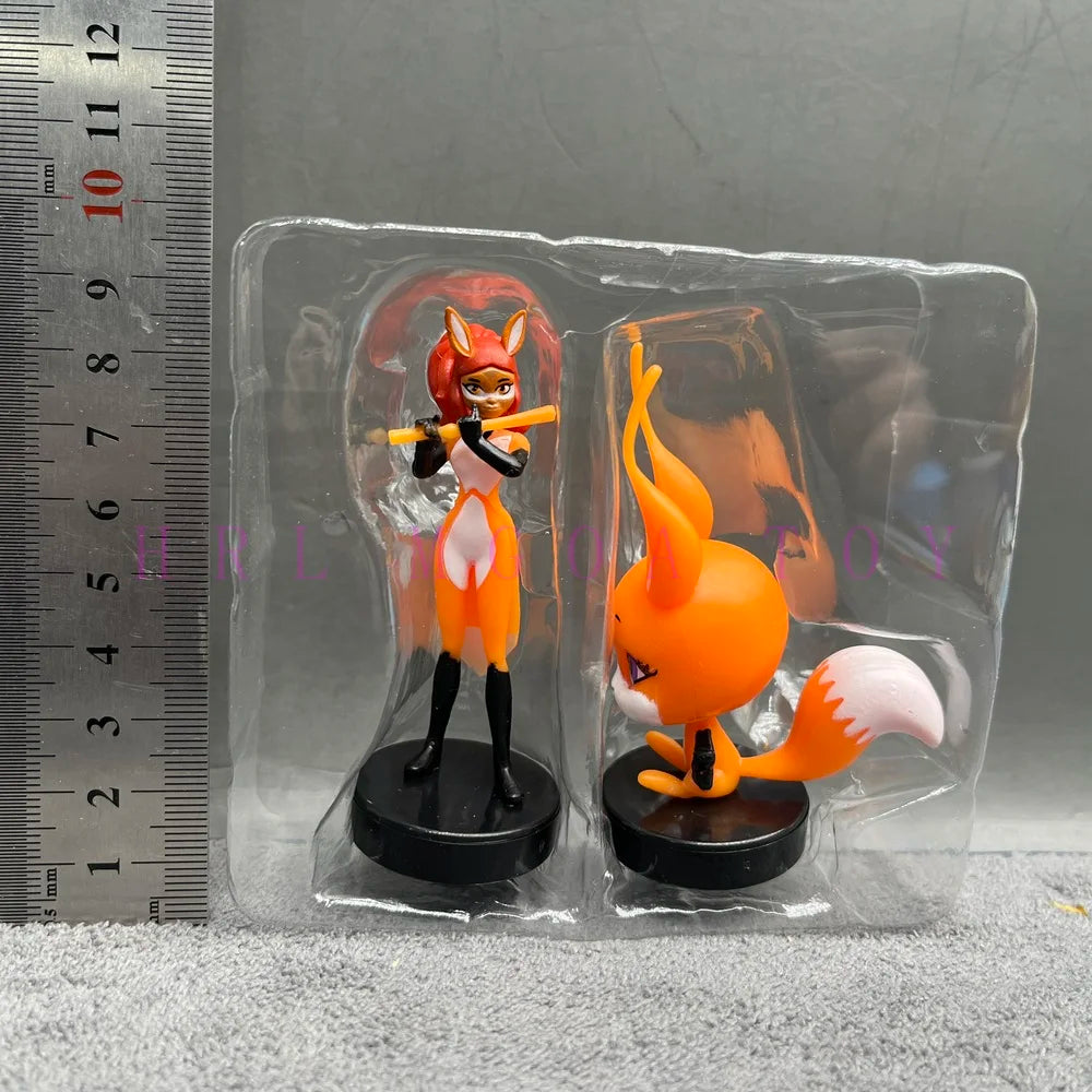 Miraculous: Tales of Ladybug and Cat Noir  Movie Cartoon Anime Characters Red Girl Black Cat Multiple Pets Elf Dolls Children's Gift Toys