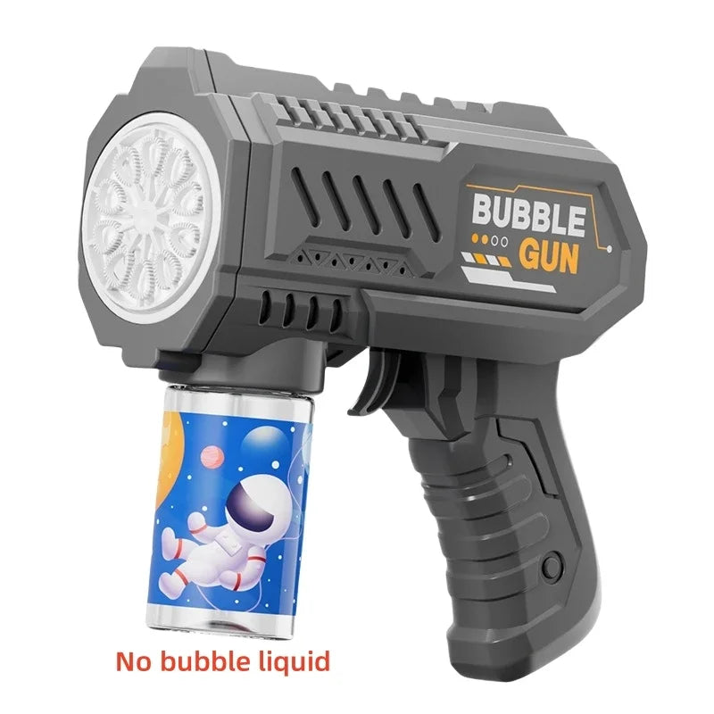 10 Holes Children Electric Bubble Gun