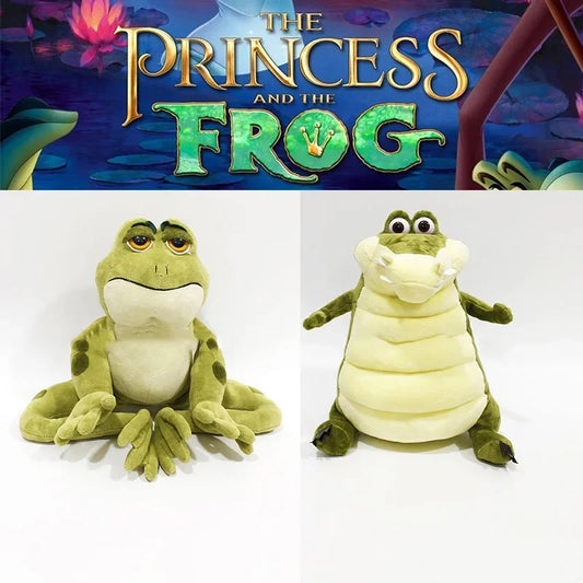 Disney Movie  The Princess And The Frog 22cm Plush Toys Stuffed Soft Doll Toy Cartoon Animal Plush Gifts For Children