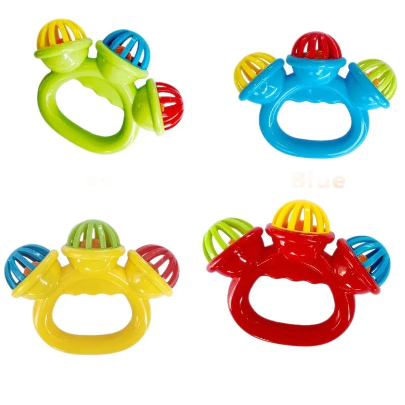 4PCS Baby Hand Rattle Ball Toys