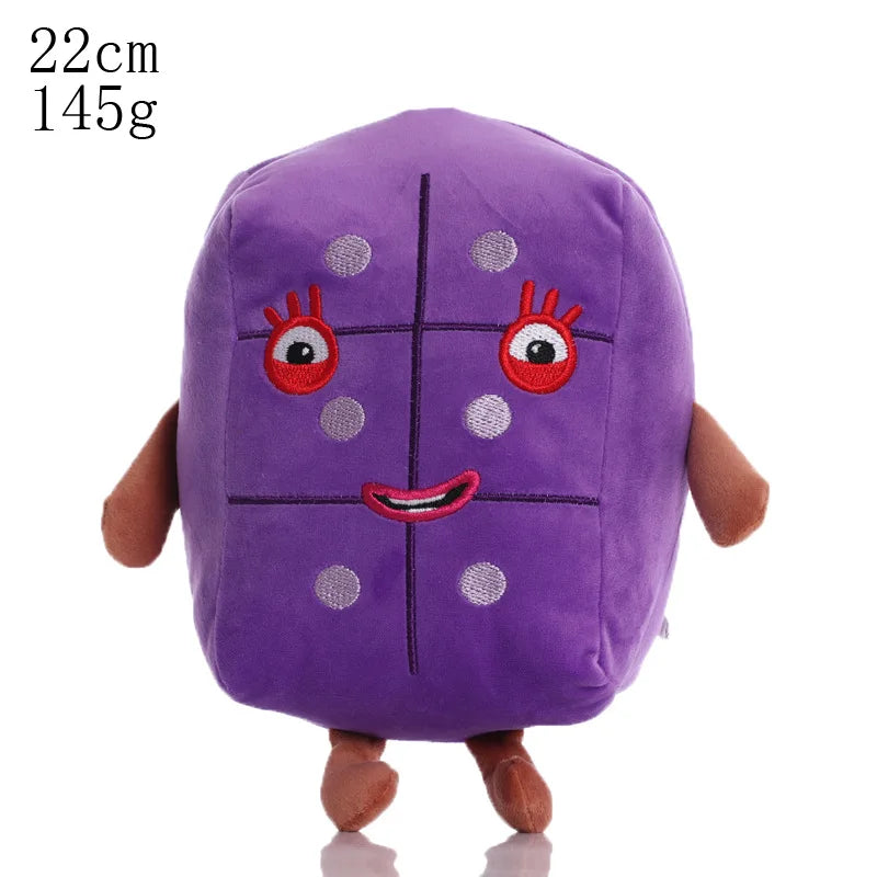 Anime Numberblocks Plush 14-18cm Doll Toys Educational Stuffed Movie Anime Kids Early Childhood Birthday Christmas Gift Hot