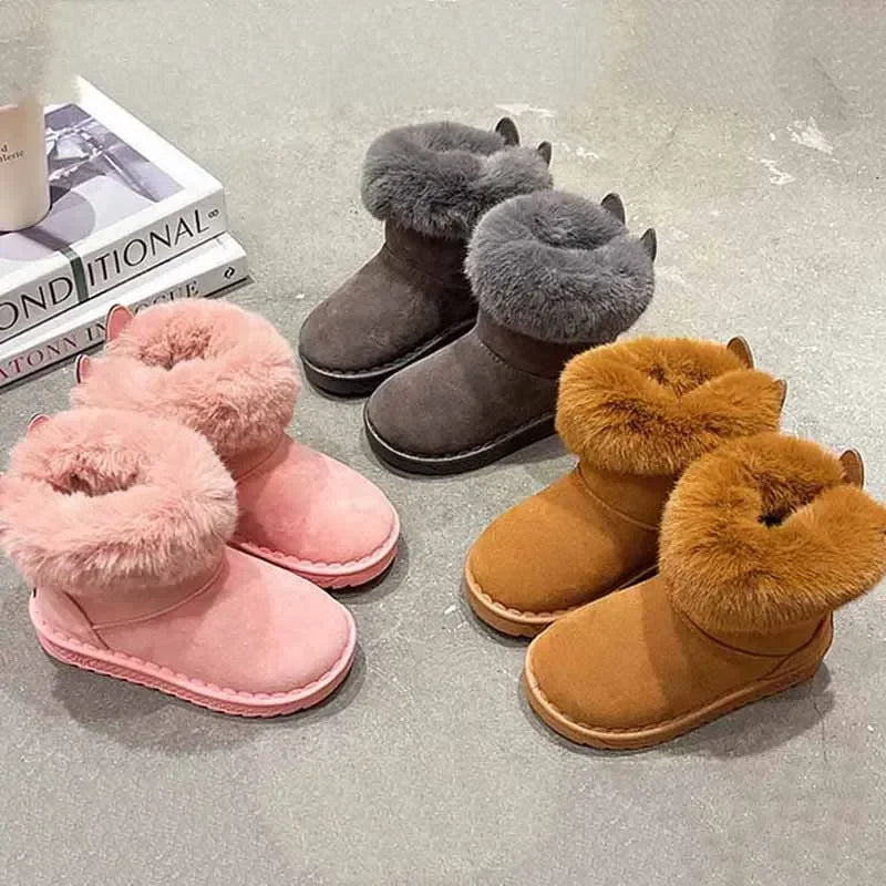 Soft Warm Cotton Snow Boots