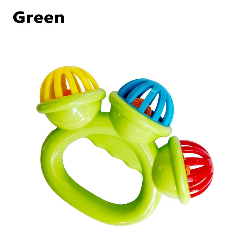 4PCS Baby Hand Rattle Ball Toys