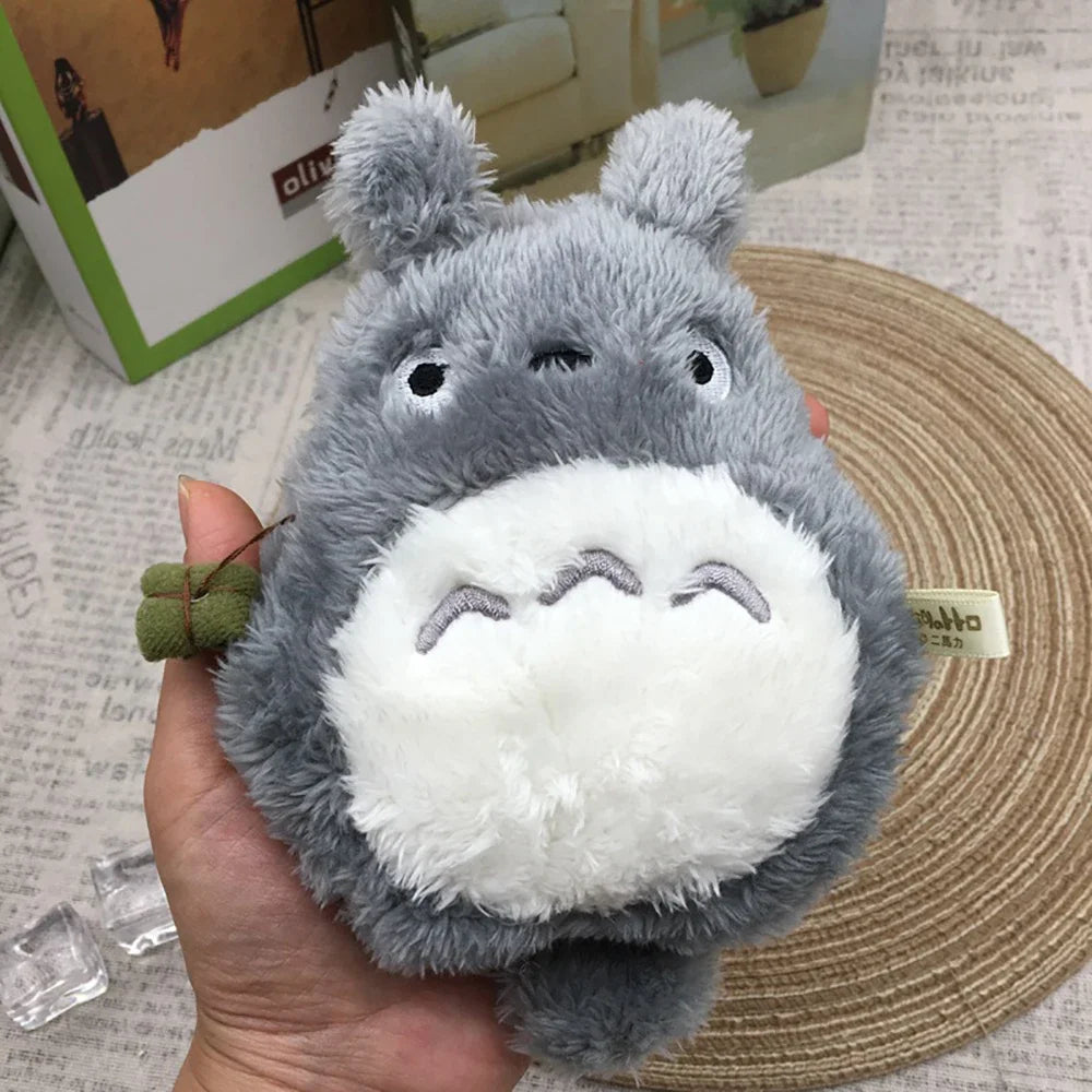 Cartoon Totoro Plush Coin Purse 12cm Kawaii Japanese Toy Totoros Doll Cute Movie Character Children Birthday Gift