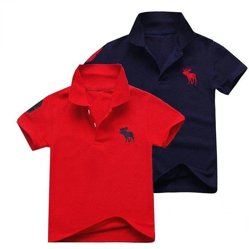 Boys Casual Polo Shirts T-shirt