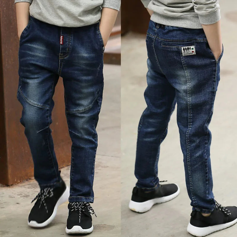 Boy's Trendy Skinny Classic Denim Jeans