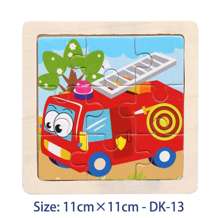 Montessori Educational Wooden Jigsaw Puzzles