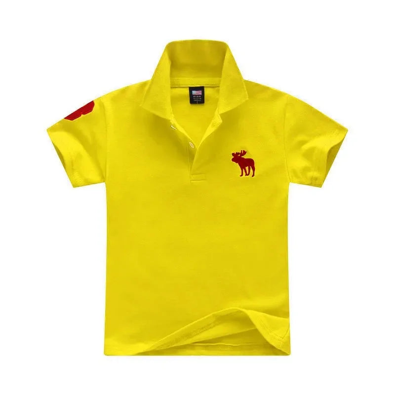 Boys Casual Polo Shirts T-shirt