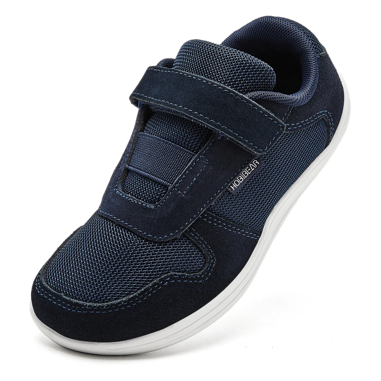 Artificial Leather Mesh Lightweight Velcro Kids Shoes