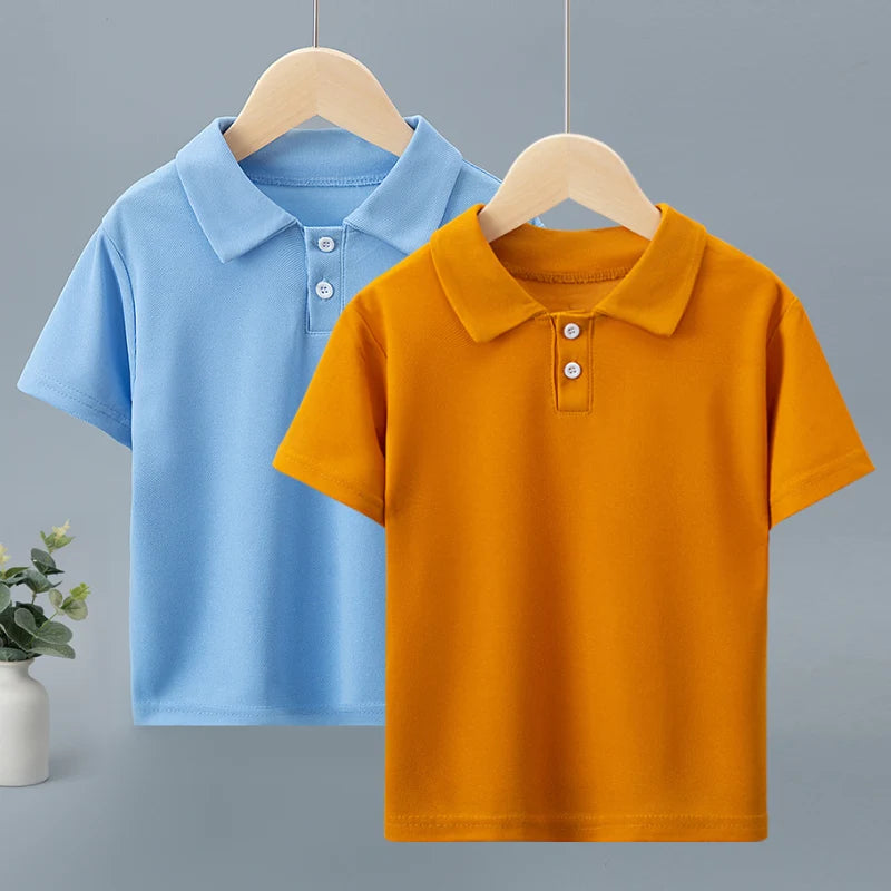 Comfortable Solid Color POLO  T-shirt