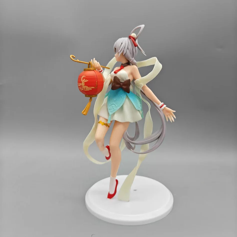 Anime Hatsune Miku X Cinnamoroll Figure panda swan series Cute Statue 18-22cm PVC Model Doll Toy boy Birthday Christmas Gift