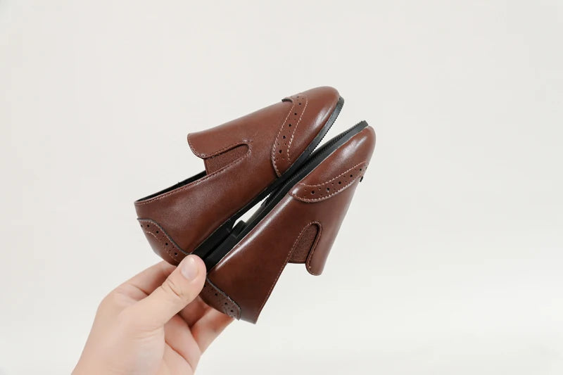 Girls Leather Dress Shoes