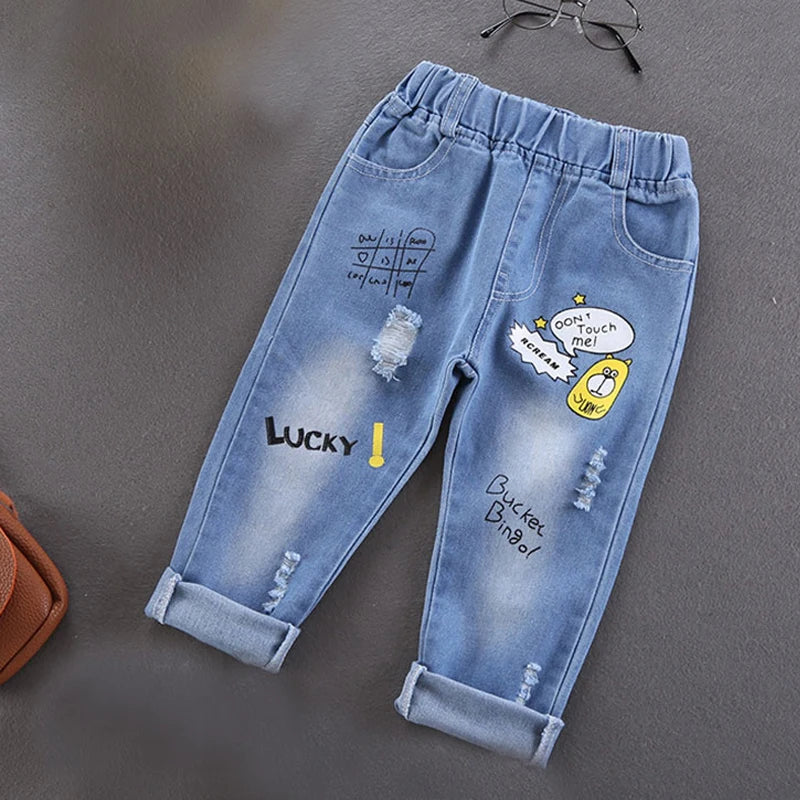 Boy's Stretchable Denim Jeans