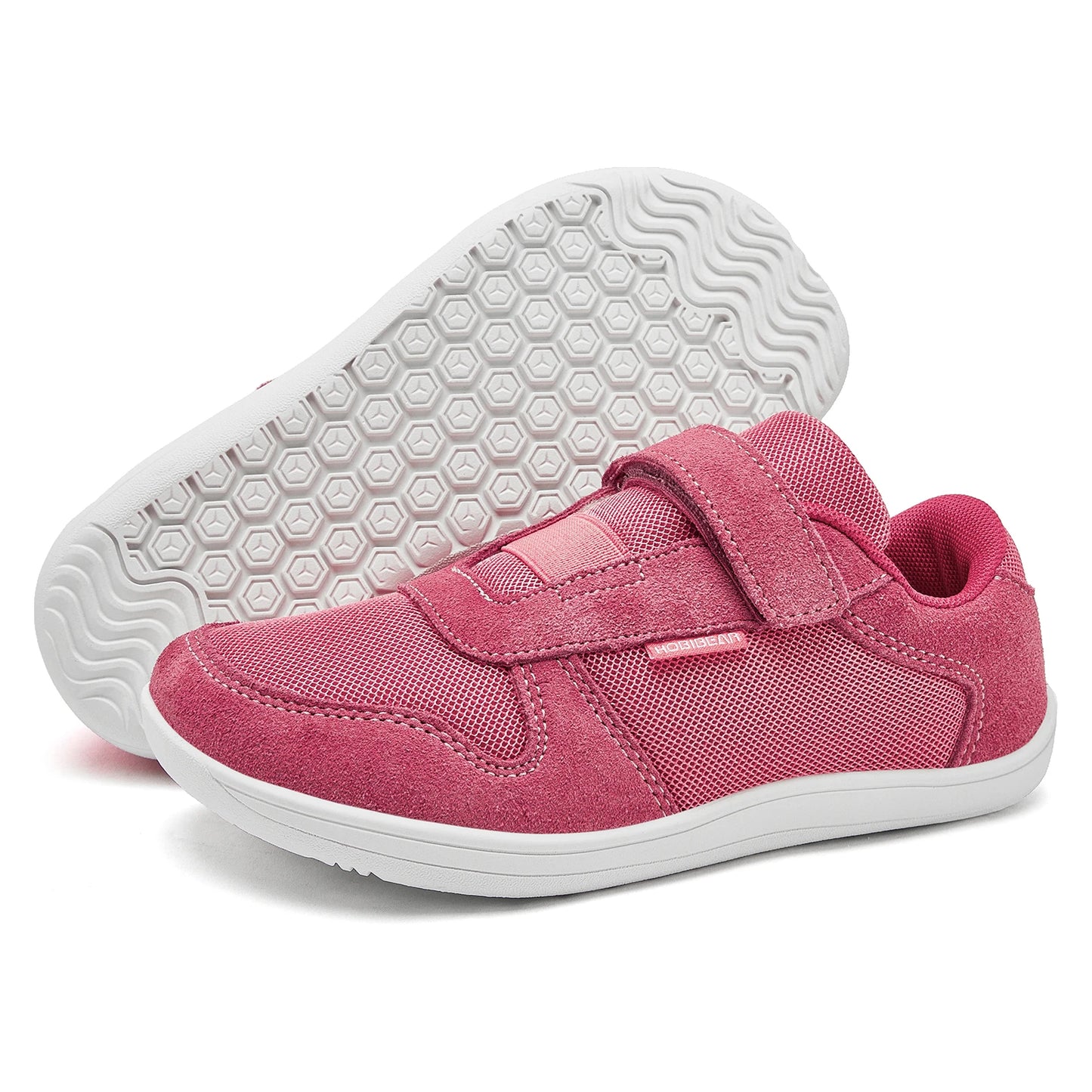 Artificial Leather Mesh Lightweight Velcro Kids Shoes