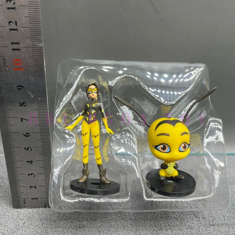 Miraculous: Tales of Ladybug and Cat Noir  Movie Cartoon Anime Characters Red Girl Black Cat Multiple Pets Elf Dolls Children's Gift Toys